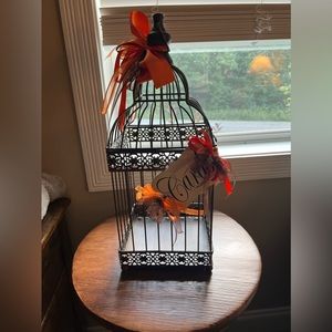 Decorative bird cage